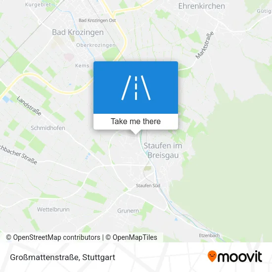 Карта Großmattenstraße