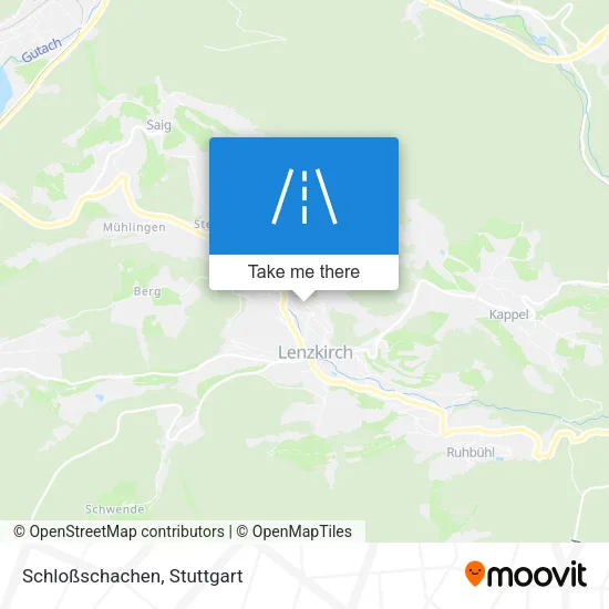 Карта Schloßschachen