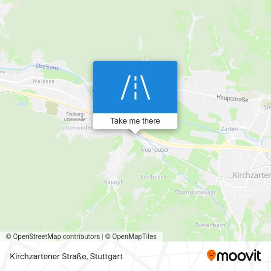 Kirchzartener Straße map