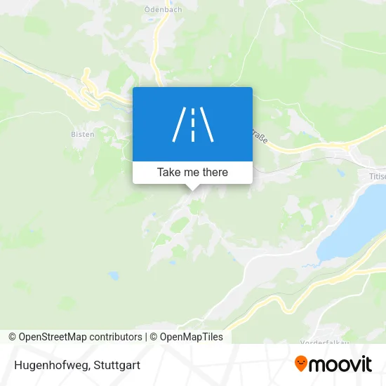 Карта Hugenhofweg