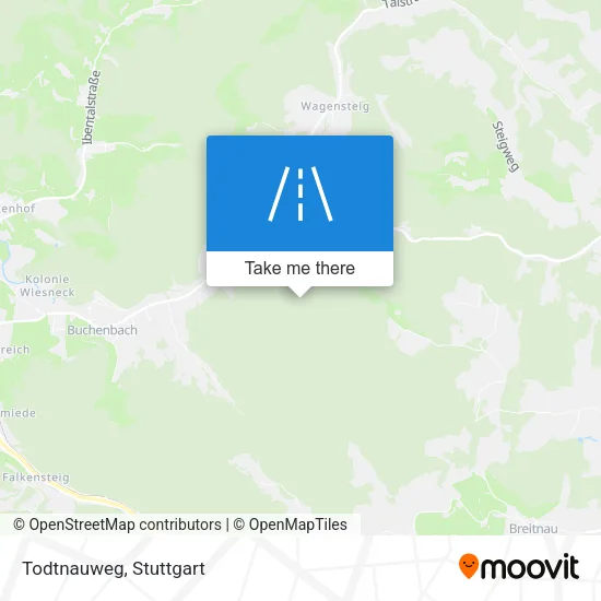 Карта Todtnauweg
