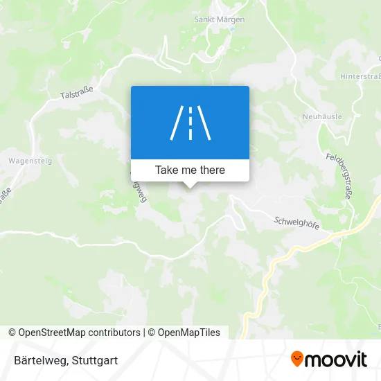 Карта Bärtelweg