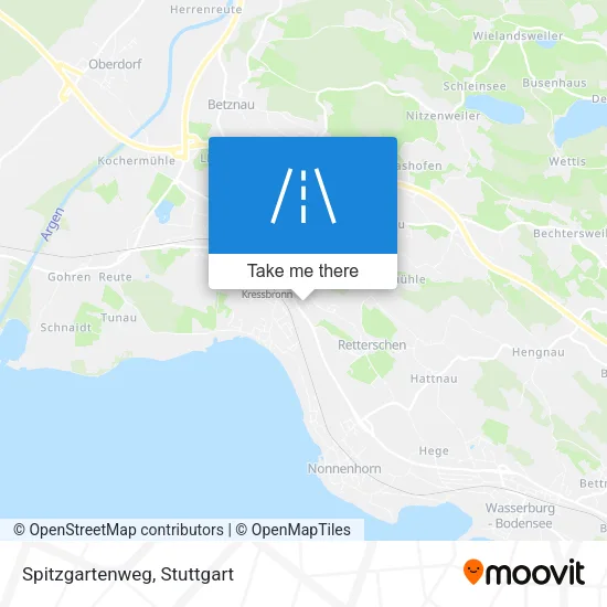 Карта Spitzgartenweg
