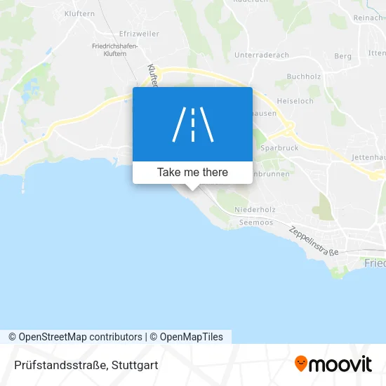 Prüfstandsstraße map