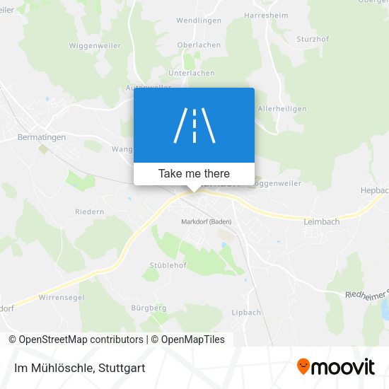 Im Mühlöschle map