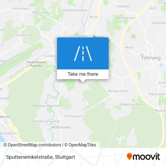 Sputtenwinkelstraße map