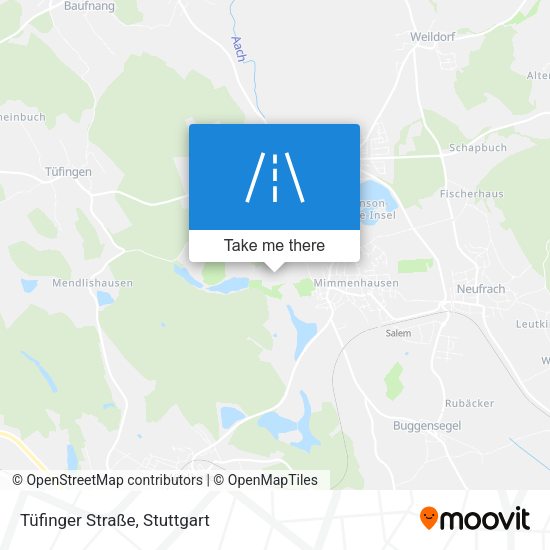 Tüfinger Straße map