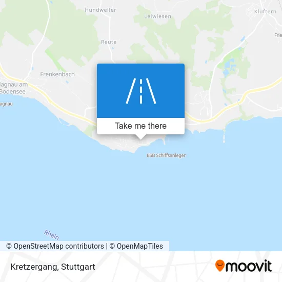 Карта Kretzergang