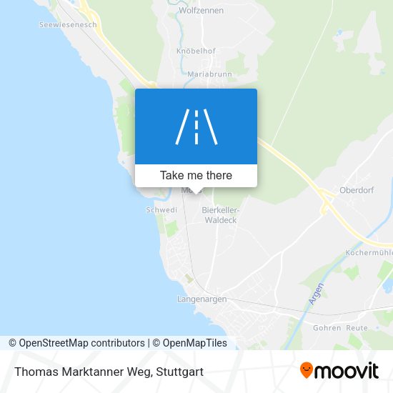 Thomas Marktanner Weg map