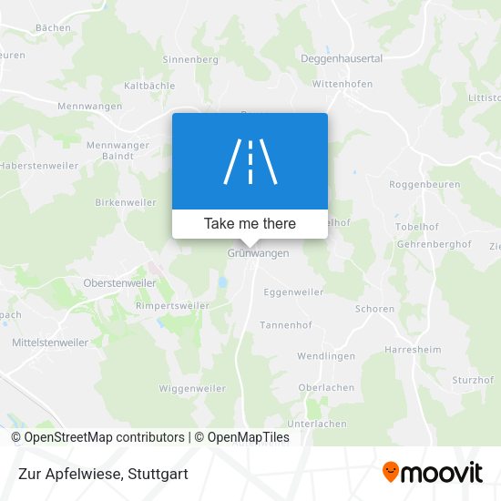 Карта Zur Apfelwiese