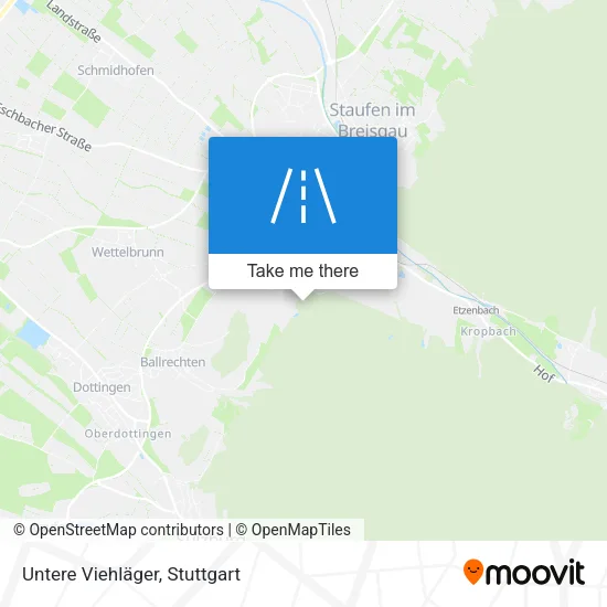 Карта Untere Viehläger