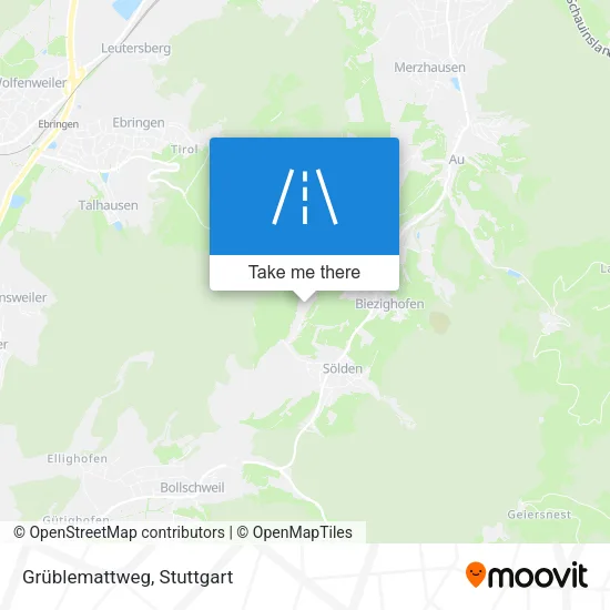 Карта Grüblemattweg