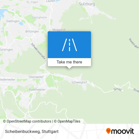Карта Scheibenbuckweg