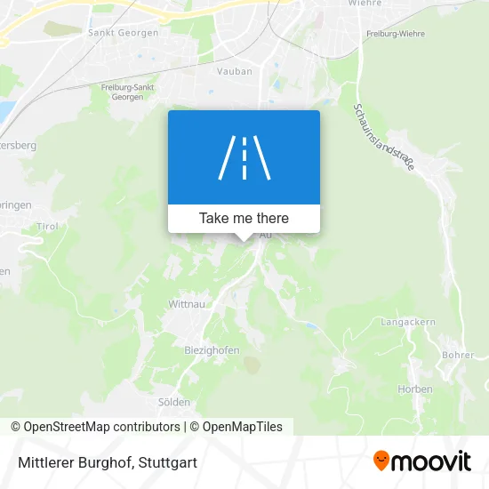 Карта Mittlerer Burghof