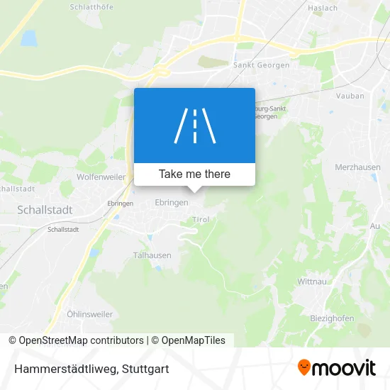Hammerstädtliweg map