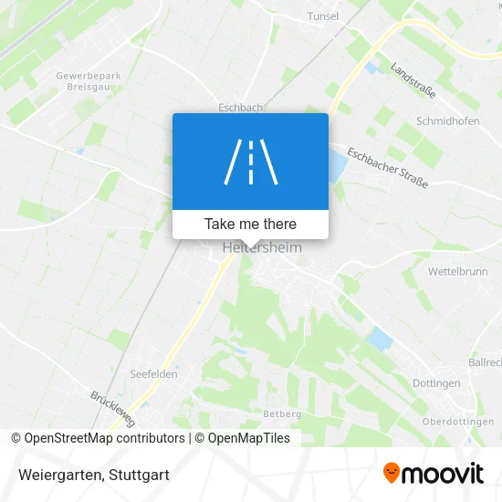 Карта Weiergarten