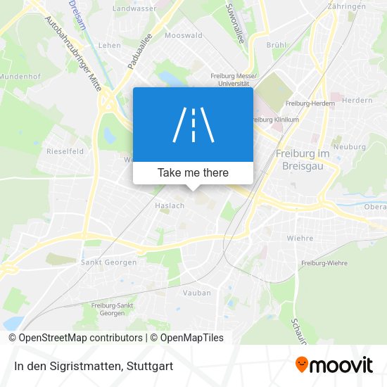 In den Sigristmatten map