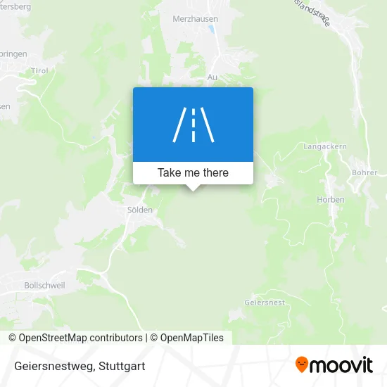 Карта Geiersnestweg