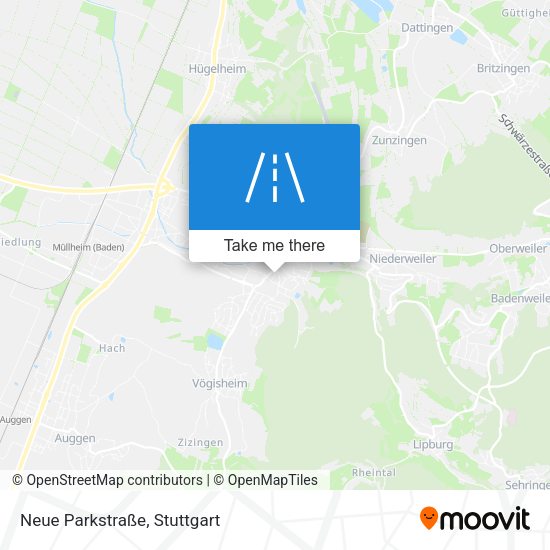 Neue Parkstraße map