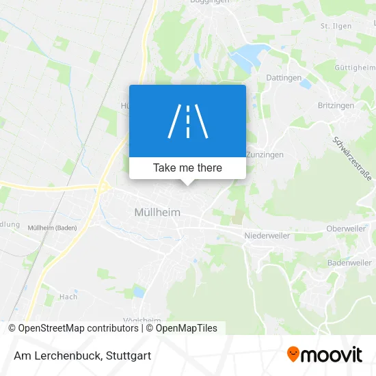 Карта Am Lerchenbuck