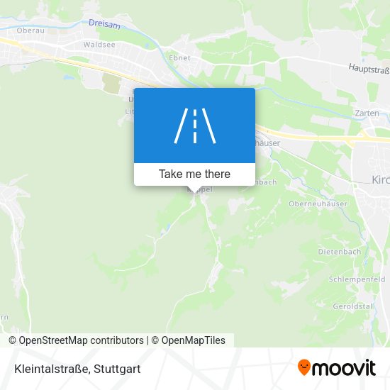 Kleintalstraße map