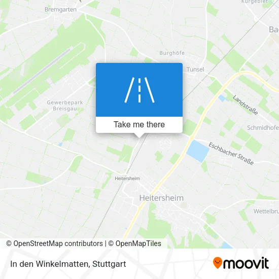 Карта In den Winkelmatten