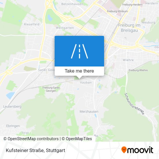 Kufsteiner Straße map