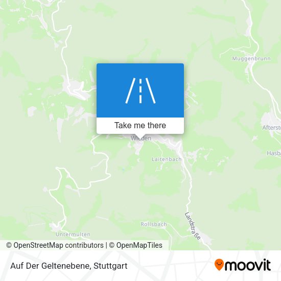 Auf Der Geltenebene map