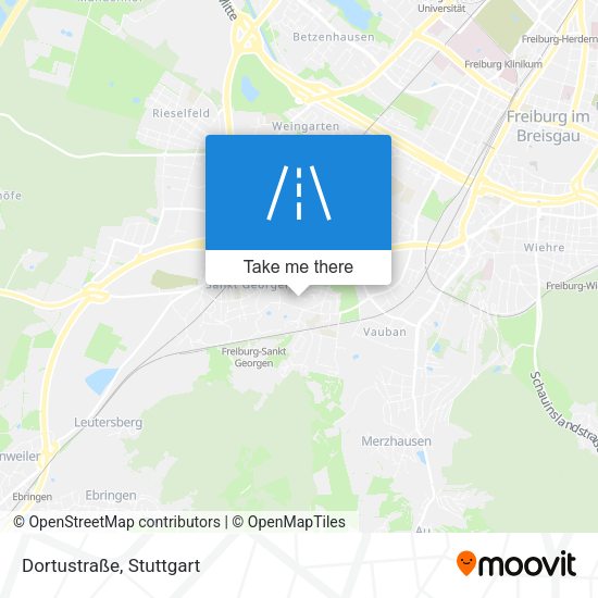 Dortustraße map