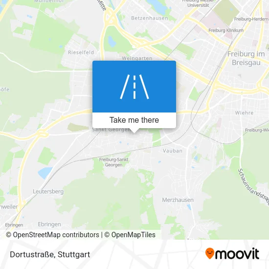 Карта Dortustraße