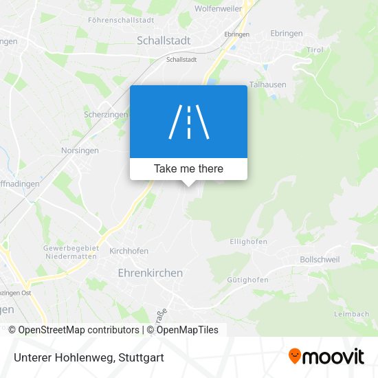 Карта Unterer Hohlenweg
