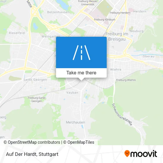 Карта Auf Der Hardt