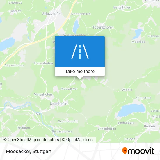Карта Moosacker