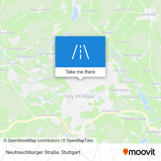 Neutrauchburger Straße map