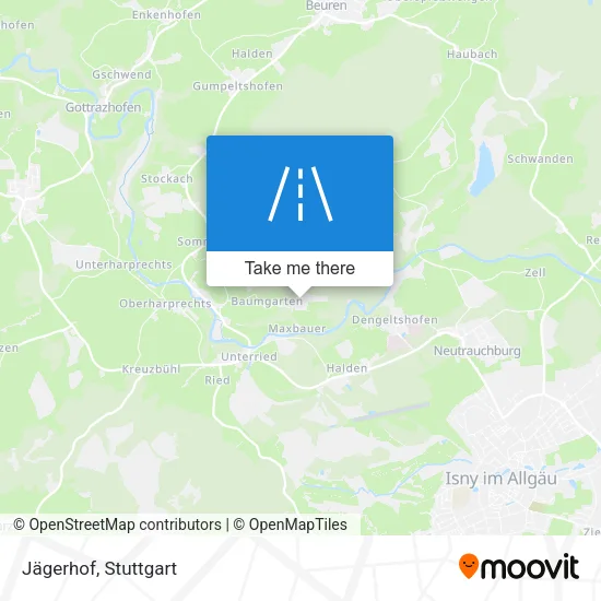 Карта Jägerhof