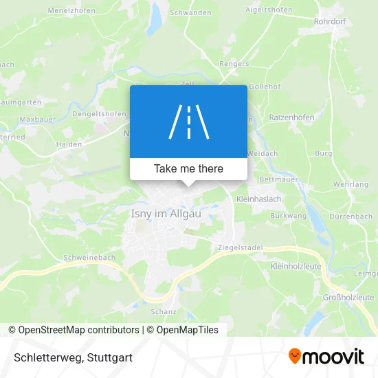 Карта Schletterweg