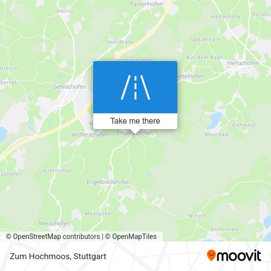 Карта Zum Hochmoos
