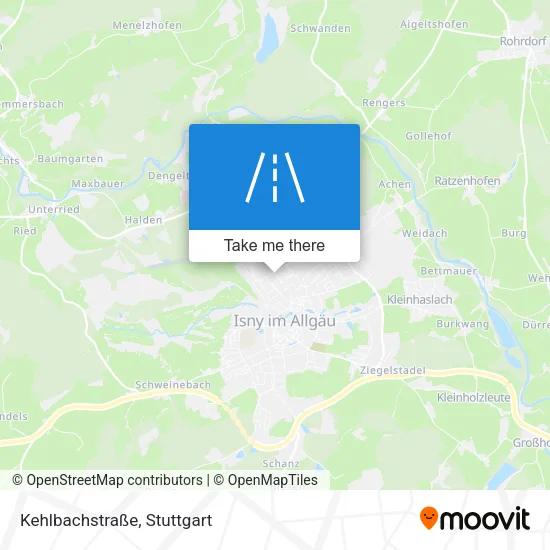 Карта Kehlbachstraße