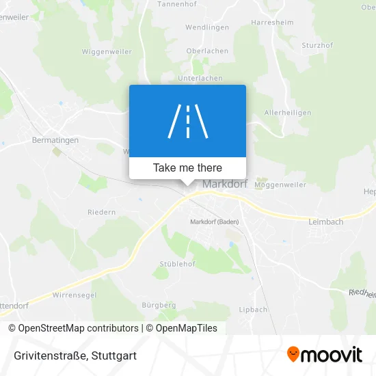 Grivitenstraße map