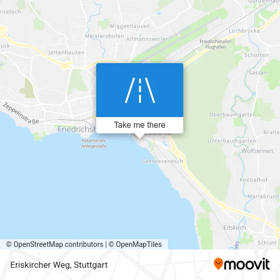Карта Eriskircher Weg