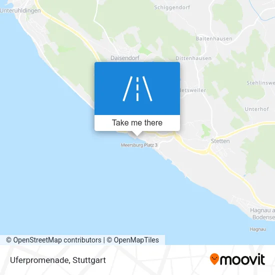 Карта Uferpromenade