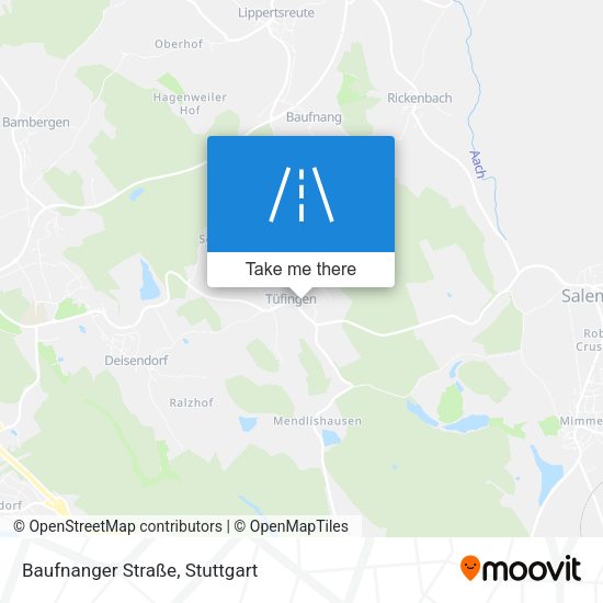 Baufnanger Straße map