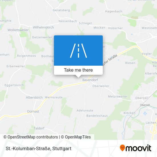 St.-Kolumban-Straße map