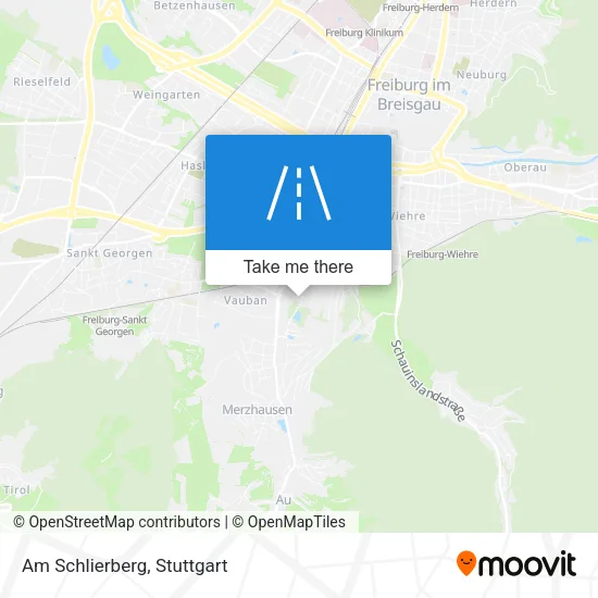 Карта Am Schlierberg