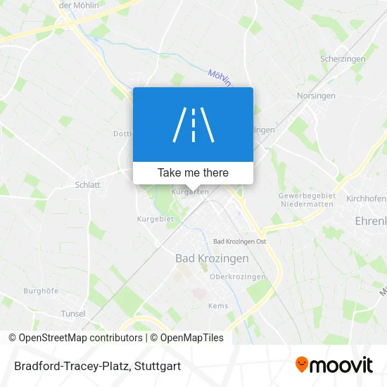 Карта Bradford-Tracey-Platz