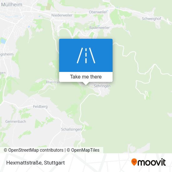 Hexmattstraße map