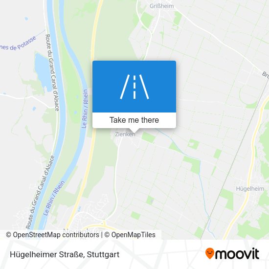 Hügelheimer Straße map