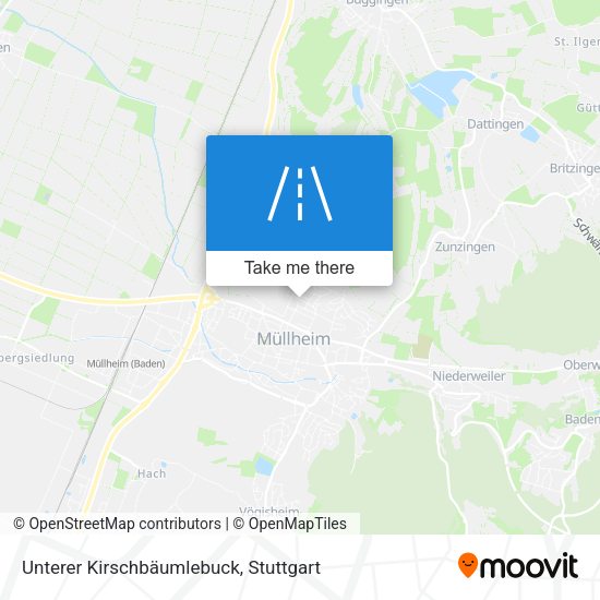 Unterer Kirschbäumlebuck map