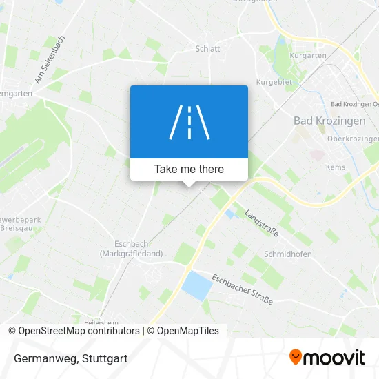Карта Germanweg