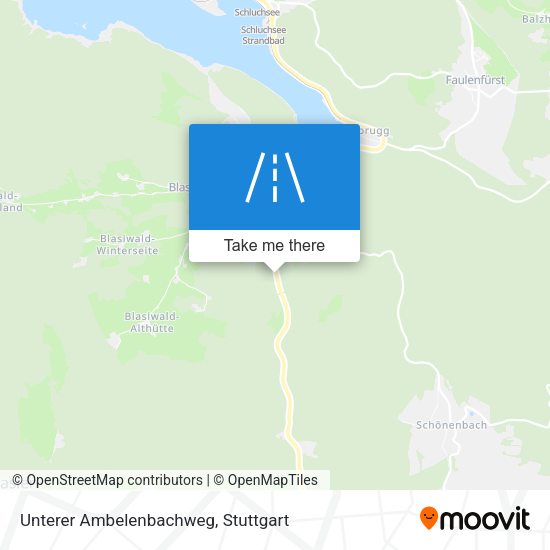 Карта Unterer Ambelenbachweg